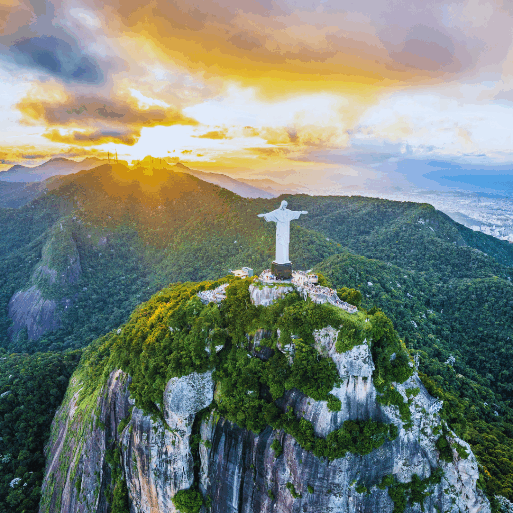 Christ the Redeemer statue in Rio de Janeiro, Brazil, iconic landmark for incentive travel